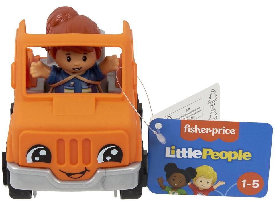 Kit Veículos Pequenos Little People Mattel - 4