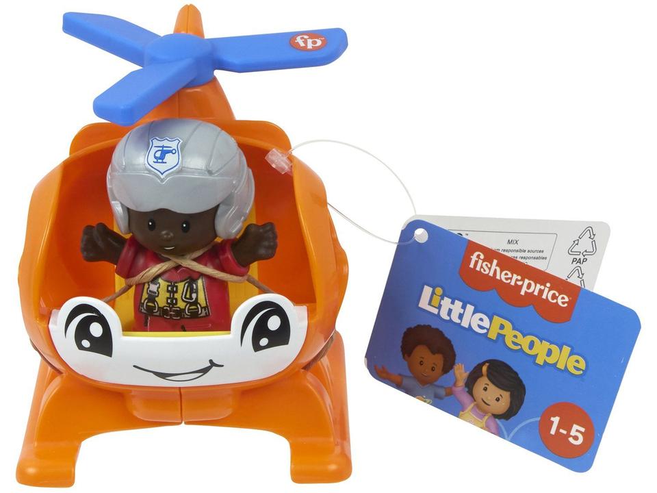 Kit Veículos Pequenos Little People Mattel - 8