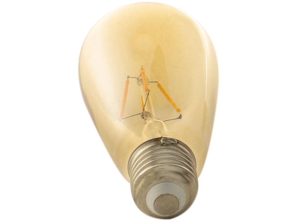 Lâmpada de LED Bulbo Kian E27 Âmbar 4W 2200K - ST64 Antique Nouveau - 3
