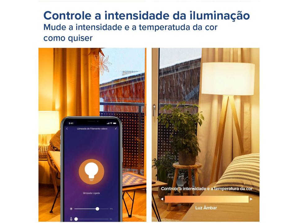 Lâmpada Inteligente i2GO E27 Amarela 7W - 5