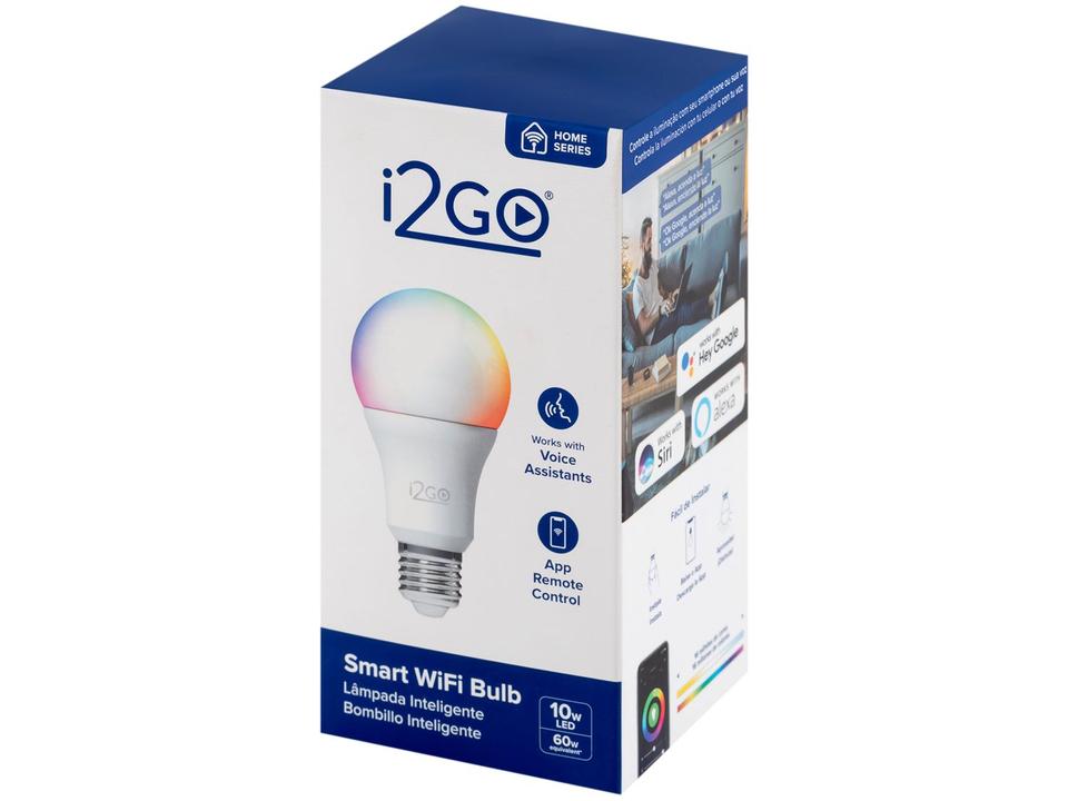 Lâmpada Inteligente I2GO E27 RGB - 9