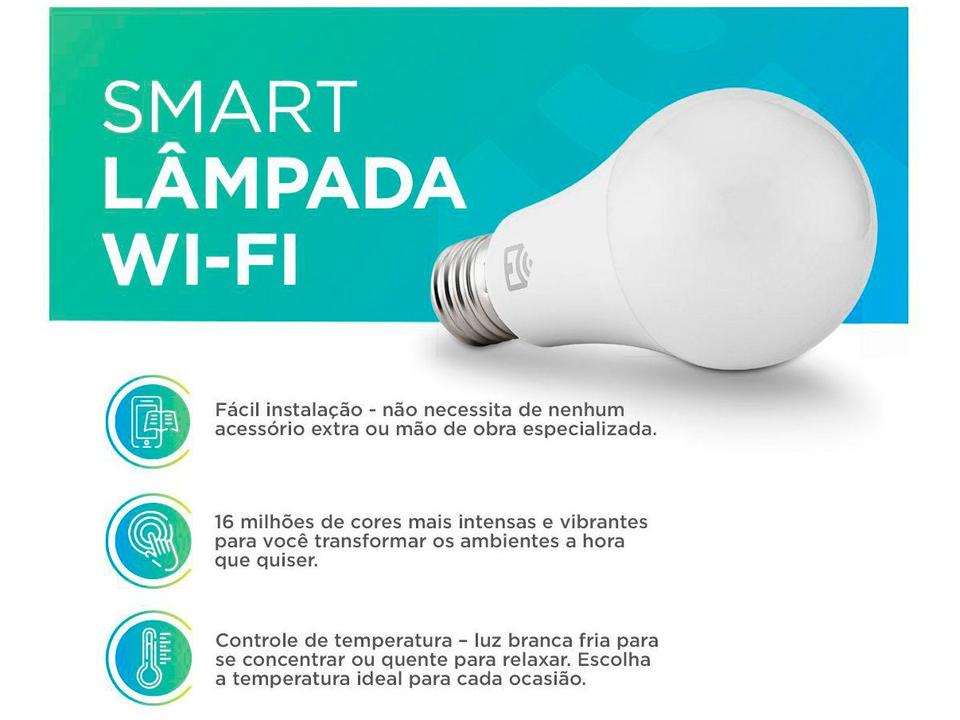Lâmpada Inteligente Positivo Wi-Fi RGB E27 9W - Smart Compatível com Alexa e Google - 13