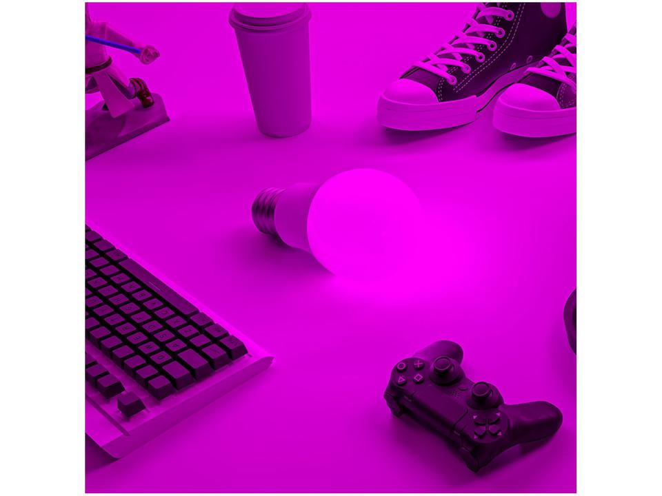 Lâmpada Smart Wi-Fi Elgin Smart Color Bulbo LED - 14