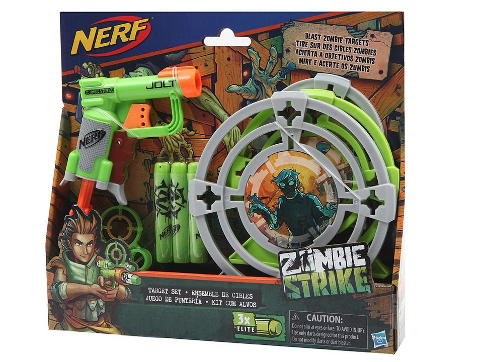 Lançador de Dardos com Alvo Nerf com Acessórios - Hasbro Zombie Strike - 7