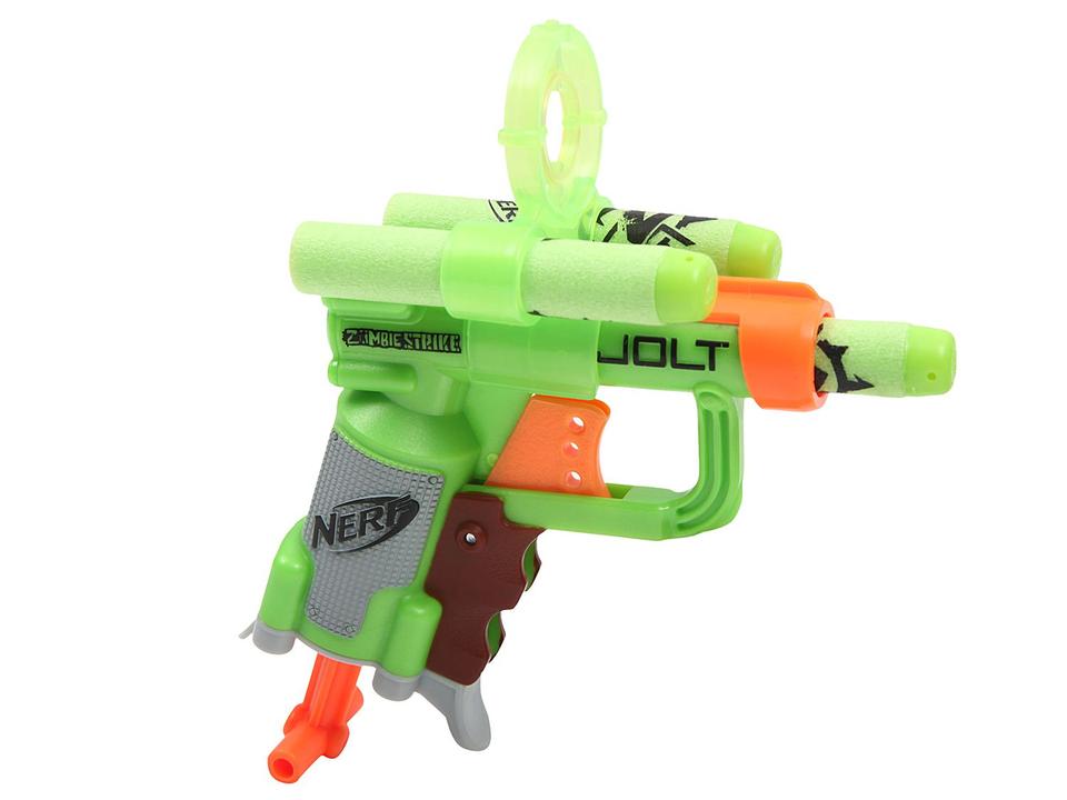 Lançador de Dardos com Alvo Nerf com Acessórios - Hasbro Zombie Strike - 1