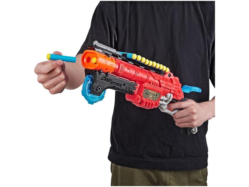 Lançador de Dardos Dino Attack Candide 30 Peças - 5