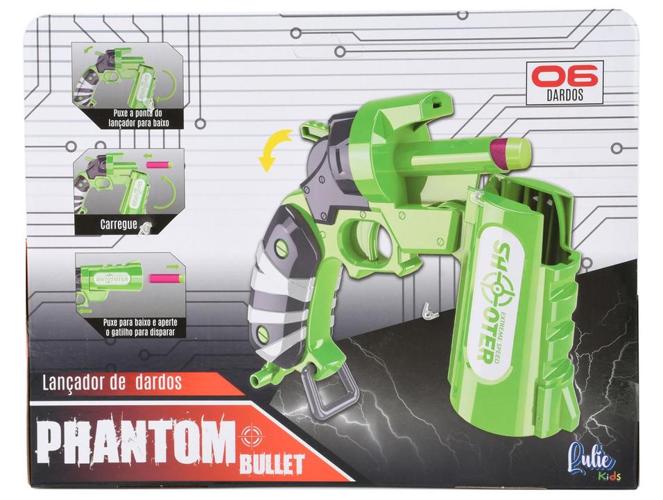Lançador de Dardos Lullie Kids Phantom Bullet - 5