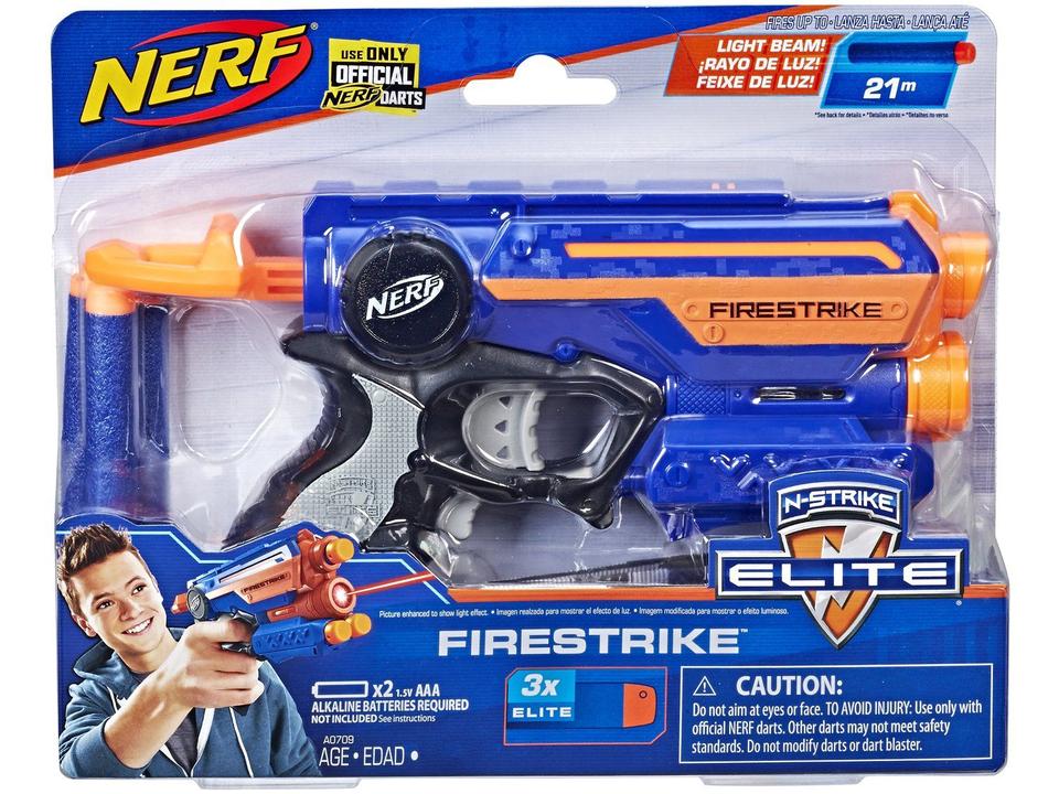 Lançador de Dardos Nerf Firestrike - 1