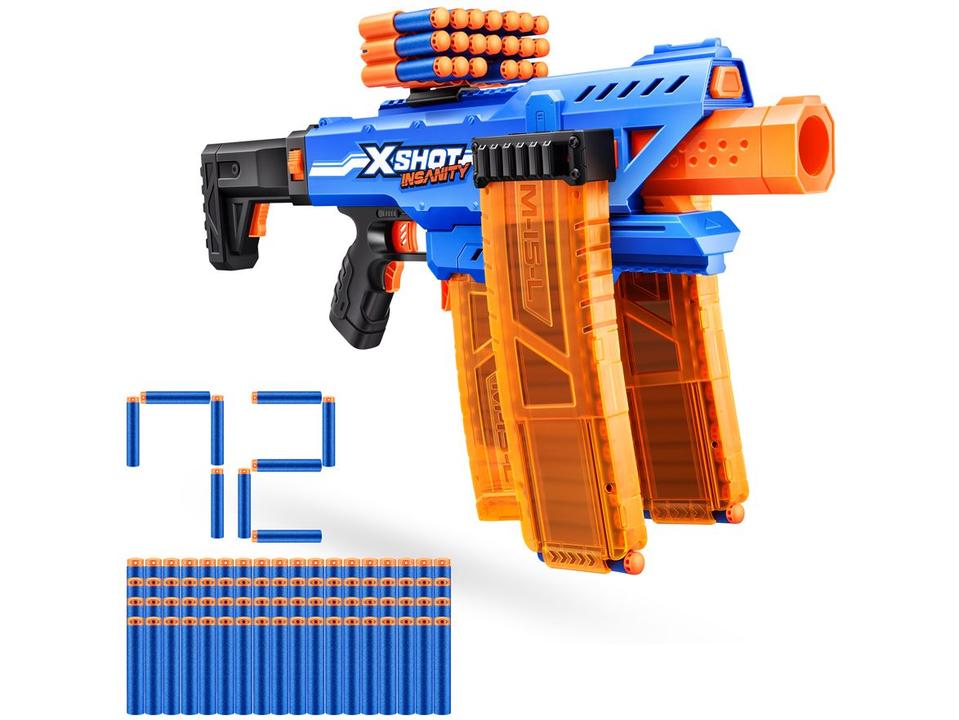 Lançador de Dardos X-Shot Insanity Motorized Clip - 2