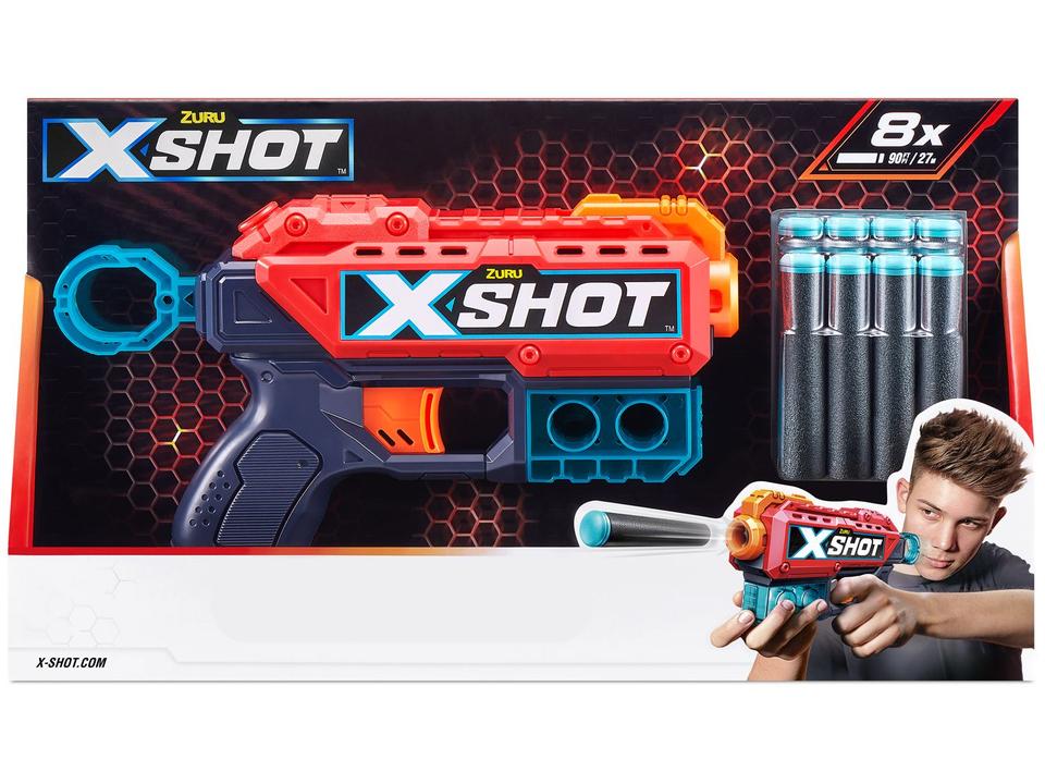 Lançador de Dardos X-Shot Red Recoil Candide - 3