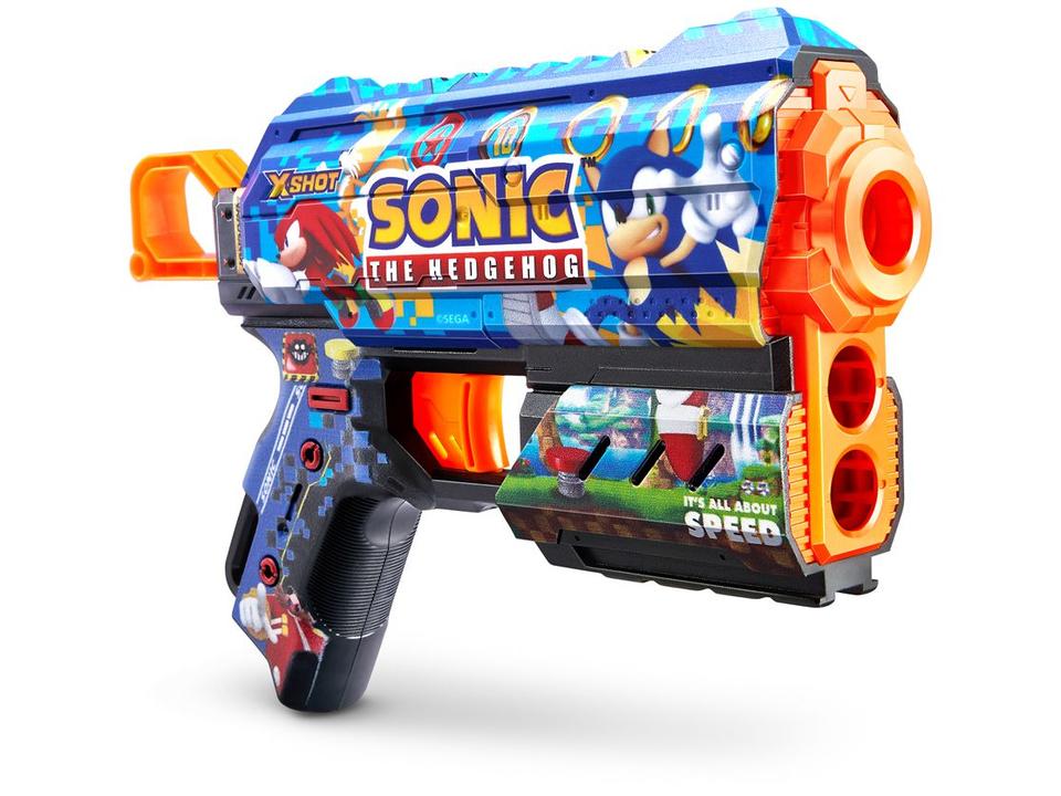 Lançador de Dardos X-Shot Skins Flux Son - 9