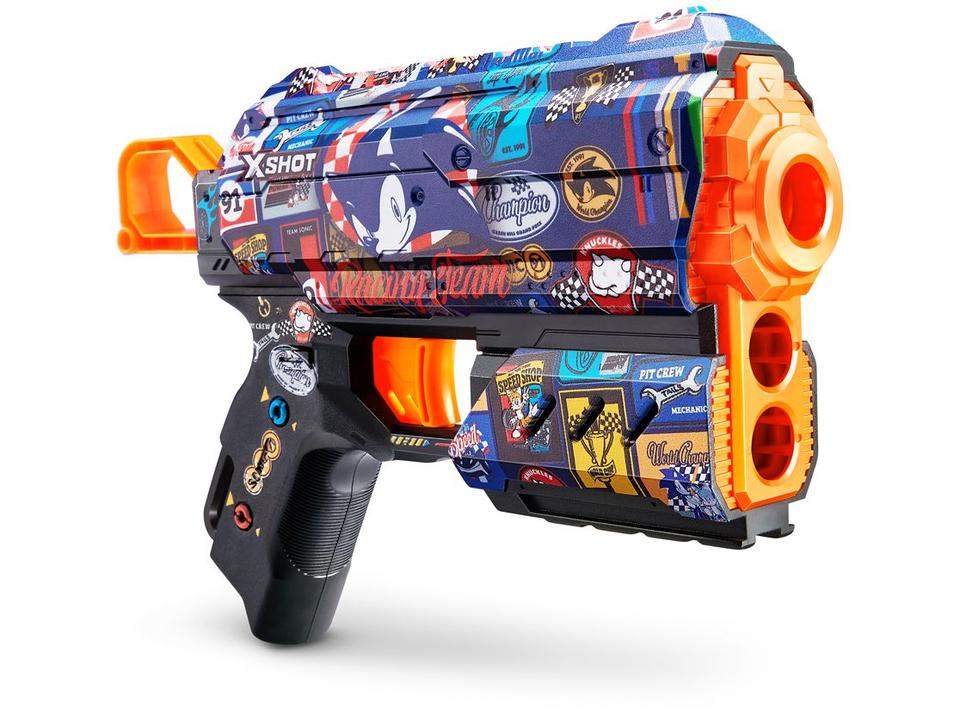 Lançador de Dardos X-Shot Skins Flux Son - 12