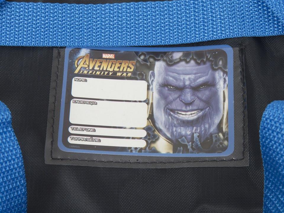 Lancheira Infantil Escolar Marvel - 11