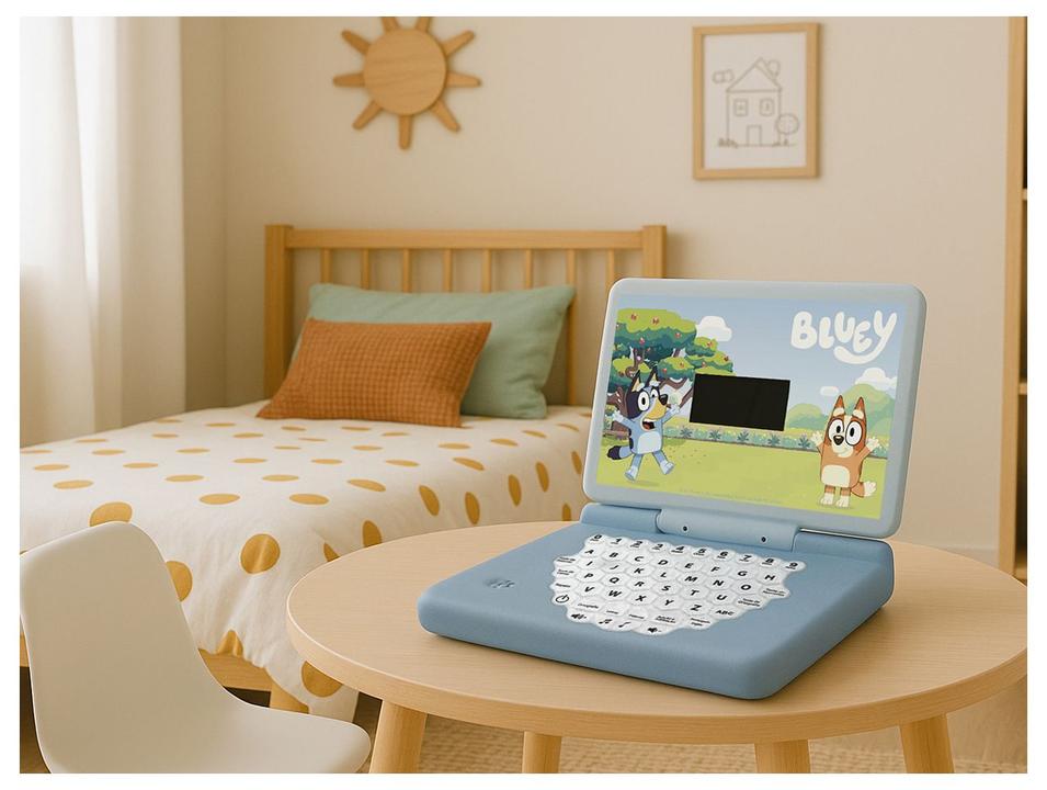 Laptop Infantil Bluey 14 Atividades Bilingue - 1