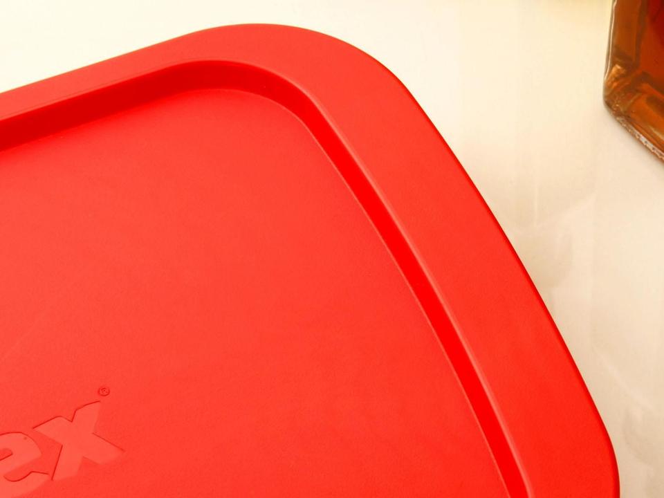 Lasanheira de Vidro Retangular 2,9L com Tampa Marinex - 5