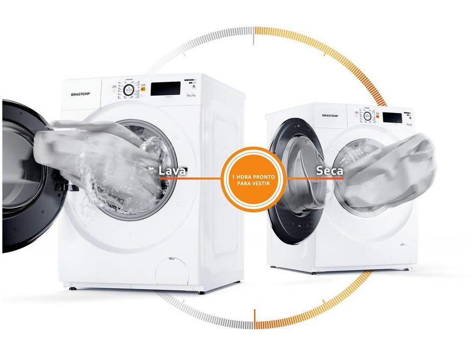 Lava e Seca Brastemp 10Kg BNQ10AB Inverter 14 Programas de Lavagem Branca - 13