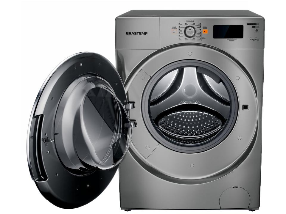 Lava e Seca Brastemp 10kg BNQ10AS Inverter - 14 Programas de Lavagem Prata - 4