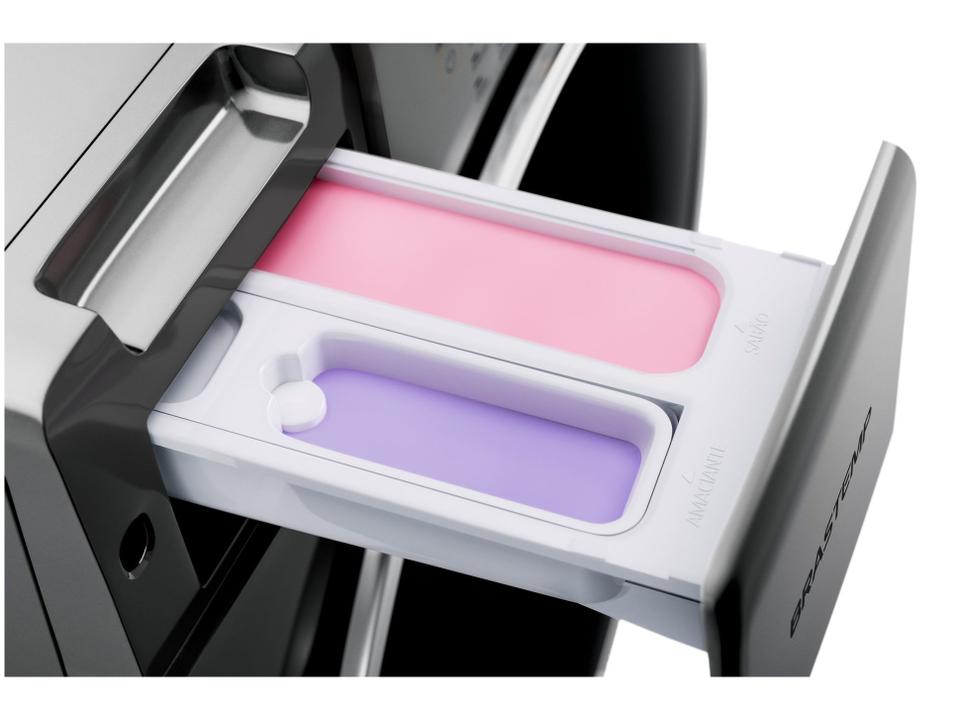 Lava e Seca Brastemp 10kg BNQ10AS Inverter - 14 Programas de Lavagem Prata - 8