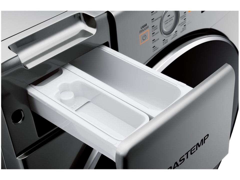 Lava e Seca Brastemp 10kg BNQ10AS Inverter - 14 Programas de Lavagem Prata - 9