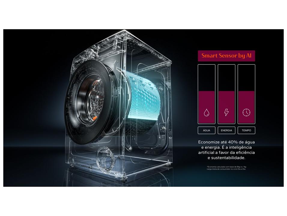 Lava e Seca Brastemp 11kg BNO11AB Inverter  Água Quente e Fria Branca - 11