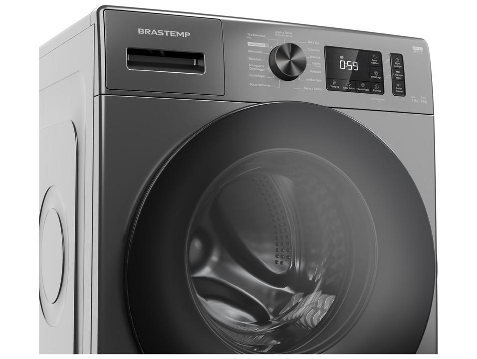 Lava e Seca Brastemp 11kg BNO11AS Inverter Água Quente e Fria Branca - 7