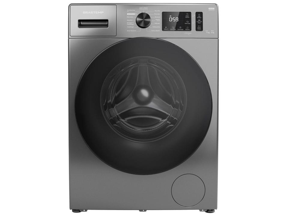 Lava e Seca Brastemp 11kg BNO11AS Inverter Água Quente e Fria Branca