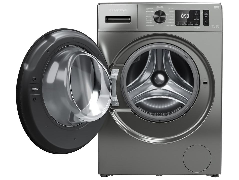 Lava e Seca Brastemp 11kg BNO11AS Inverter Água Quente e Fria Branca - 6
