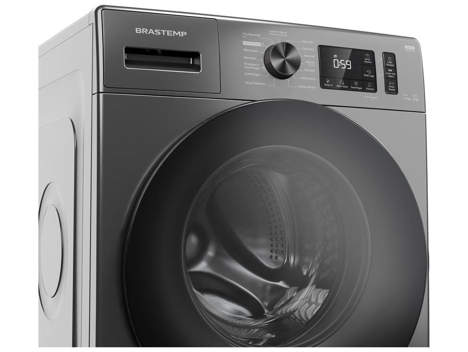 Lava e Seca Brastemp 11kg BNO11AS Inverter Água Quente e Fria Branca - 7