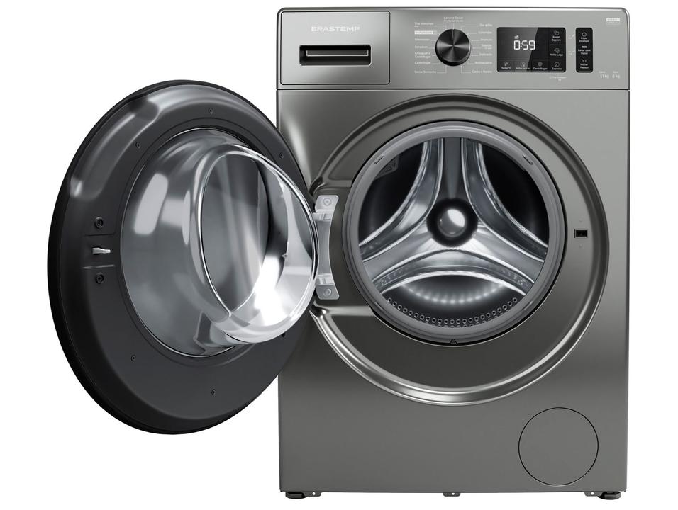 Lava e Seca Brastemp 11kg BNO11AS Inverter Água Quente e Fria Branca - 6