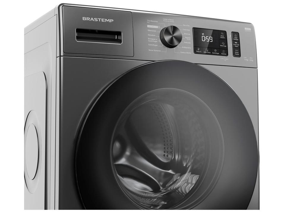 Lava e Seca Brastemp 11kg BNO11AS Inverter Água Quente e Fria Branca - 7