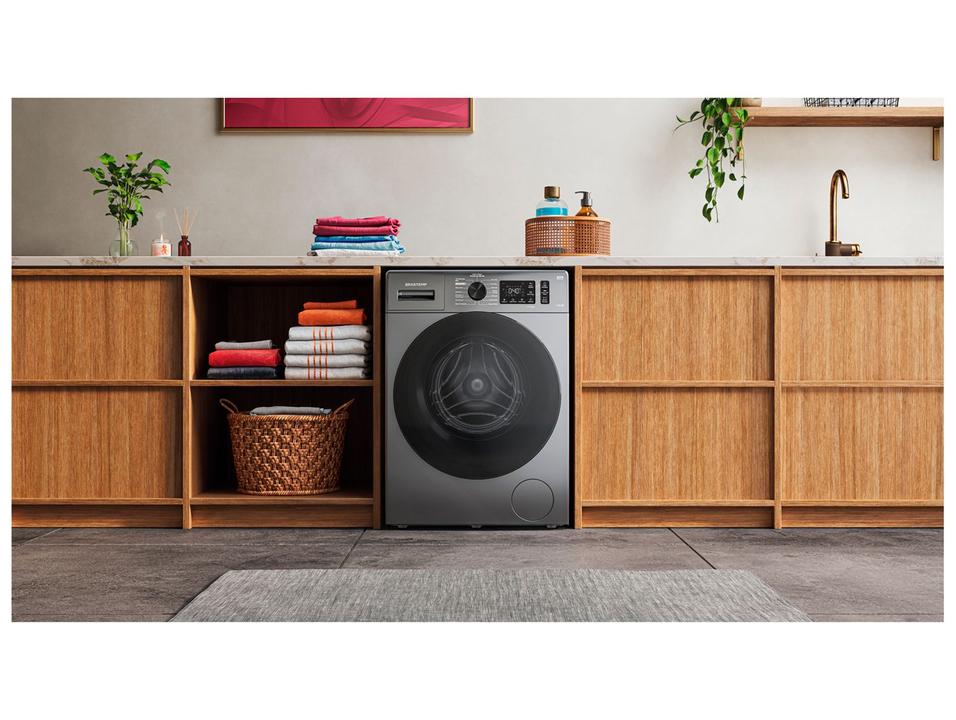 Lava e Seca Brastemp 11kg BNO11AS Inverter Água Quente e Fria Branca - 1