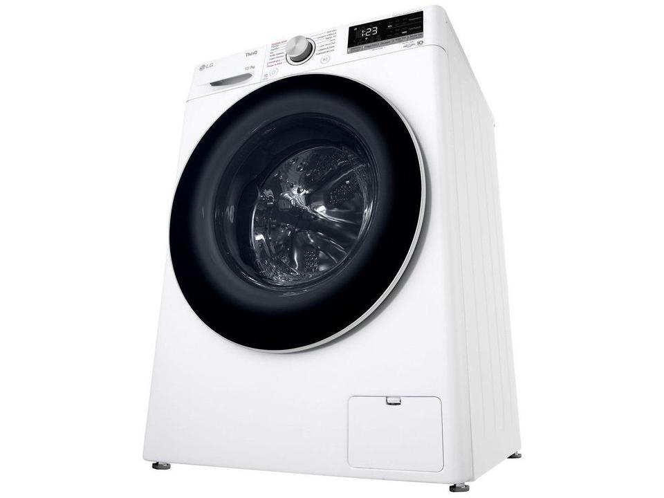 Lava e Seca LG 12kg Smart VC4 CV5012WC4 com Inteligência Artificial Água Quente e Fria Branca - 24