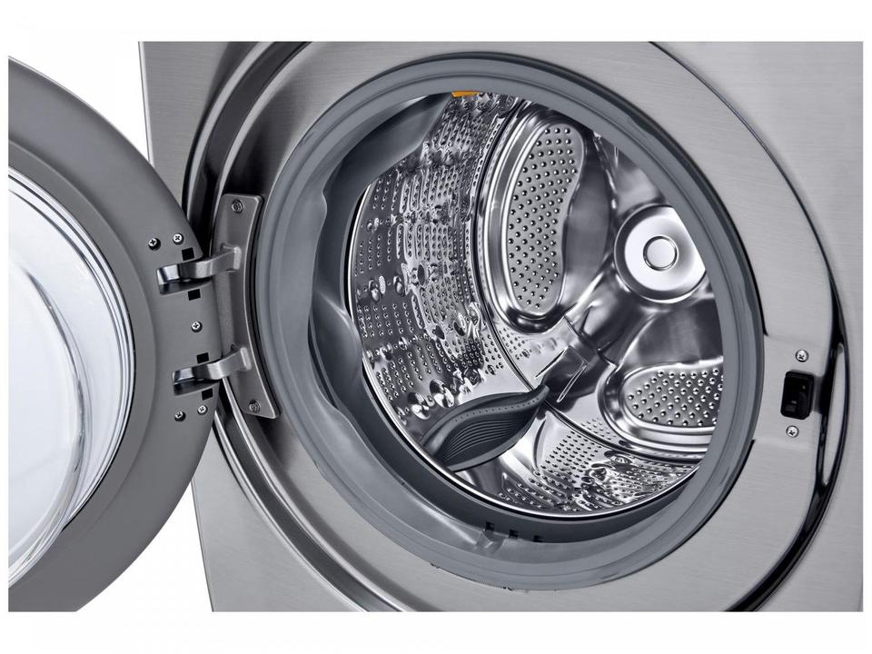 Lava e Seca LG 18kg WD18SV2S6B.ASSFBRS Água Fria Inox Look - 24