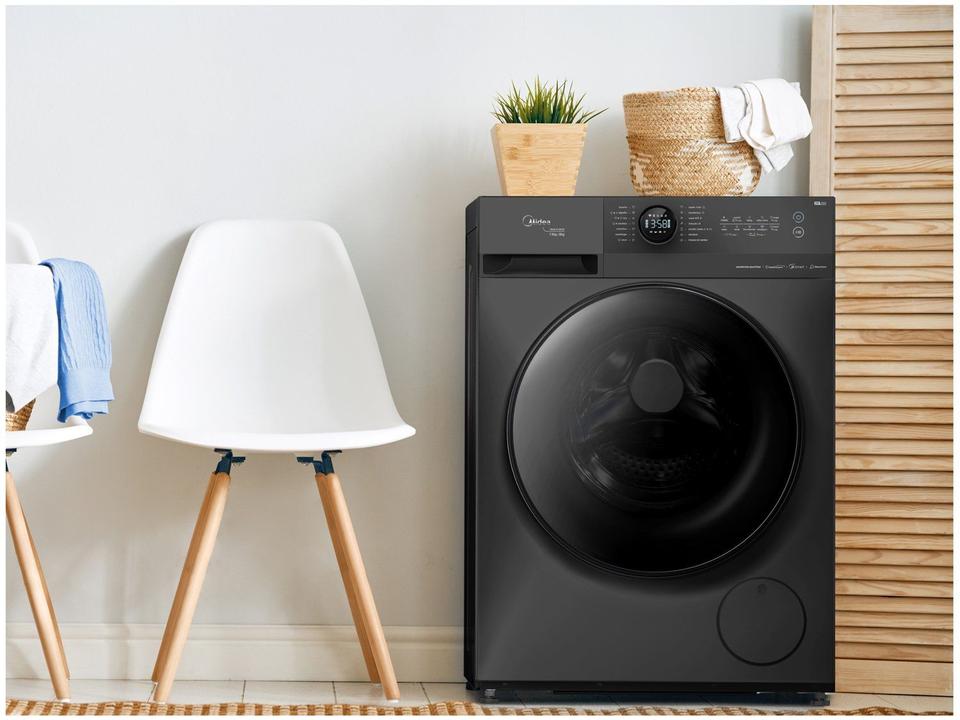 Lava e Seca Midea 13kg HealthGuard Smart Inverter Água Fria e Quente Titanium - 1