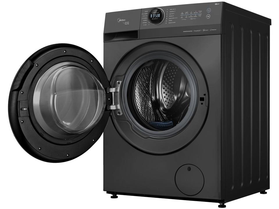 Lava e Seca Midea 13kg HealthGuard Smart Inverter Água Fria e Quente Titanium - 3