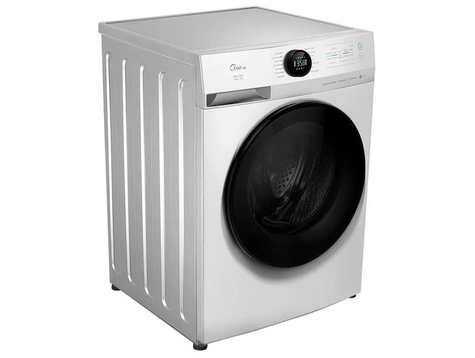 Lava e Seca Midea Slim 11kg HealthGuard Smart Inverter Água Fria e Quente Branca MF201D110WB/WK-01 - 8