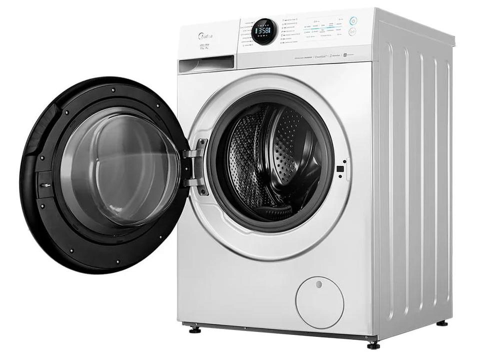Lava e Seca Midea Slim 11kg HealthGuard Smart Inverter Água Fria e Quente Branca MF201D110WB/WK-01 - 7
