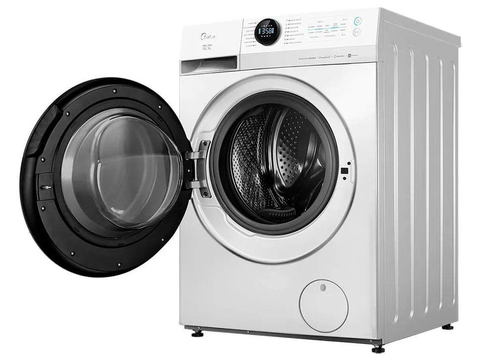 Lava e Seca Midea Slim 11kg HealthGuard Smart Inverter Água Fria e Quente Branca MF201D110WB/WK-01 - 7