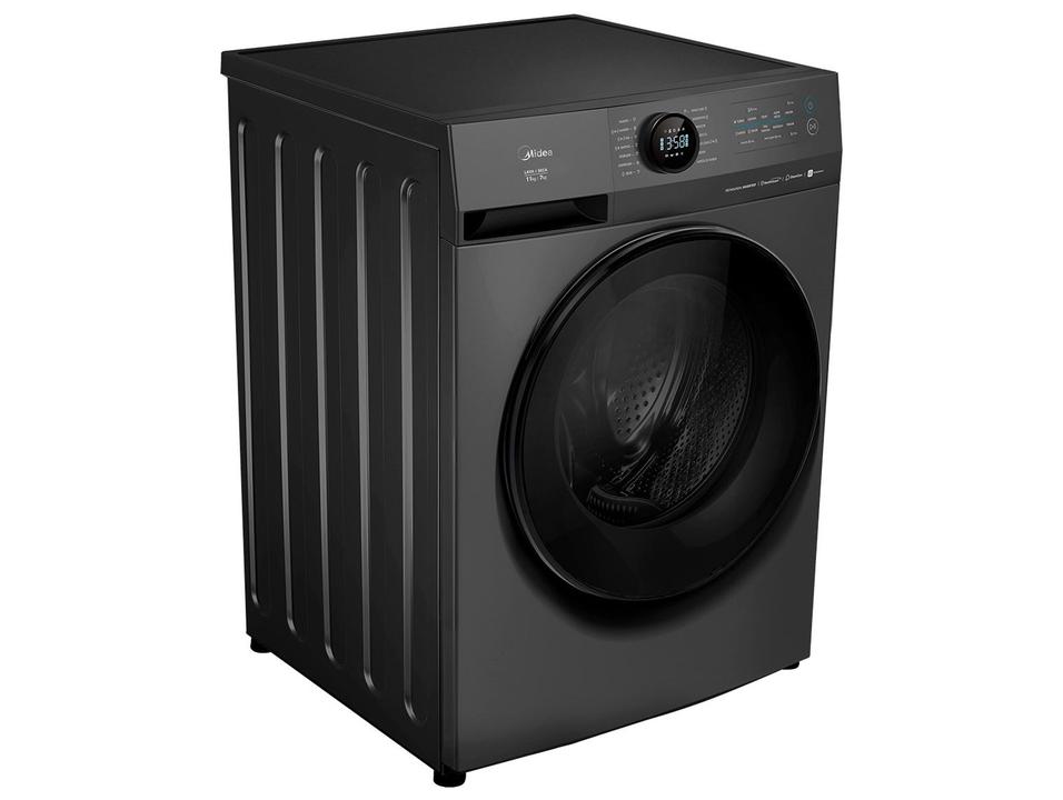 Lava e Seca Midea Slim 11kg HealthGuard Smart Inverter Água Fria e Quente Titanium MF201D110WBGK01 - 8