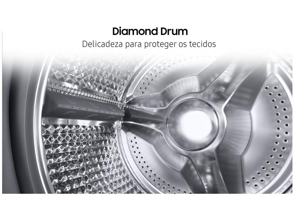 Lava e Seca Samsung 11kg Inverter 3 em 1 Água Quente e Fria Branca WD11A4453BW - 7