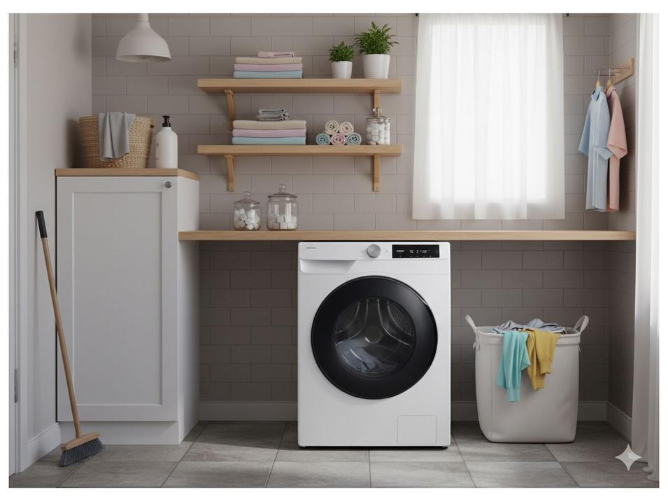 Lava e Seca Samsung 13kg AI Control WD13FG Digital Inverter Smart Água Quente e Fria Branca - 1