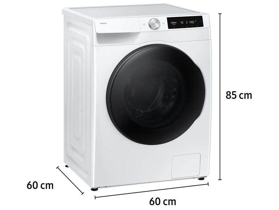 Lava e Seca Samsung 13kg AI Control WD13FG Digital Inverter Smart Água Quente e Fria Branca - 11