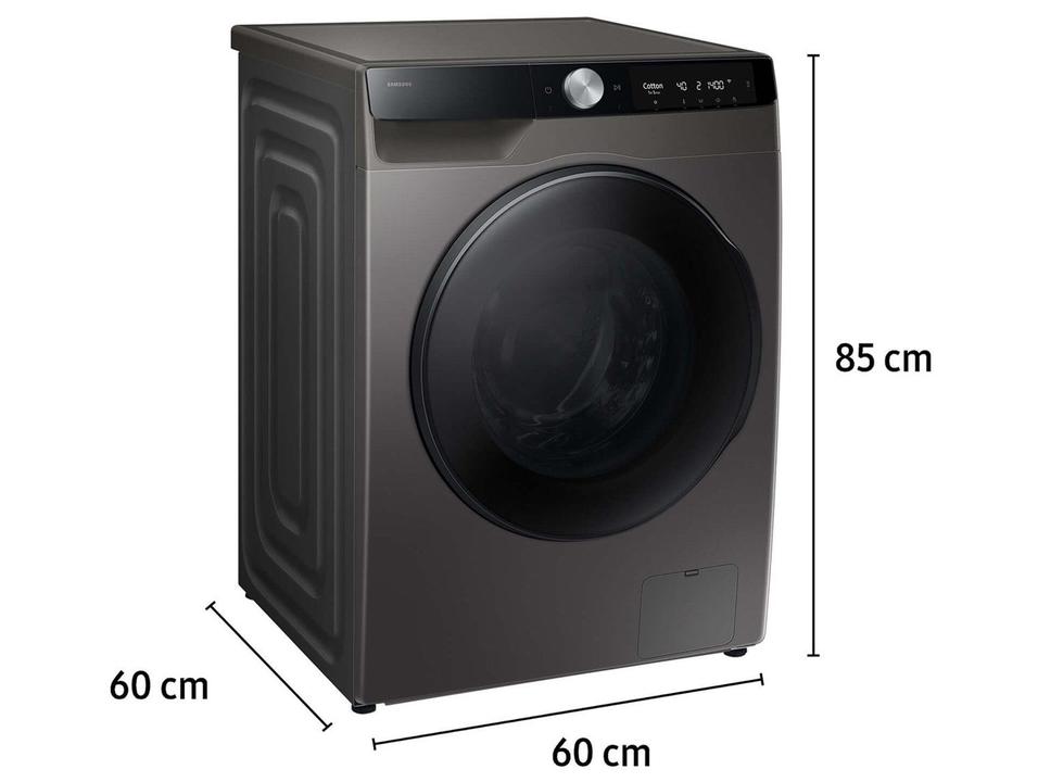 Lava e Seca Samsung 13kg AI Control WD13FG Digital Inverter Smart Fria e Quente Inox - 11