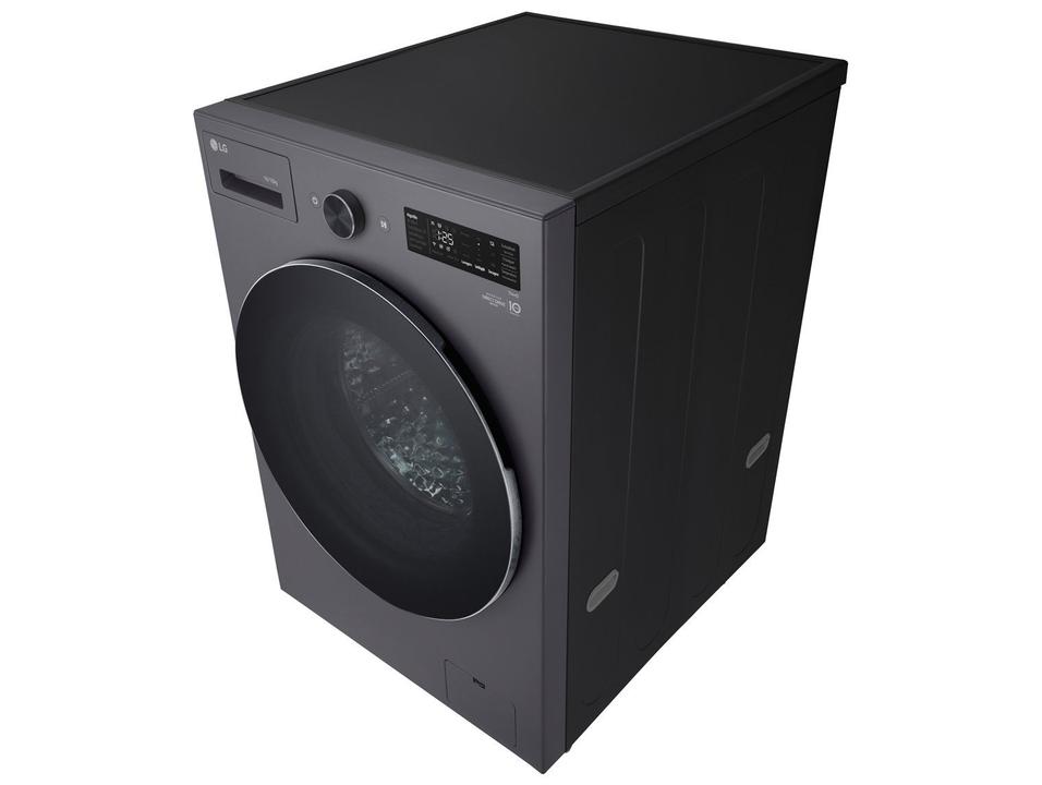 Lava e Seca Smart LG 16kg WD16GNT Motor Inverter Direct Drive Água Fria e Quente Black Inox - 20