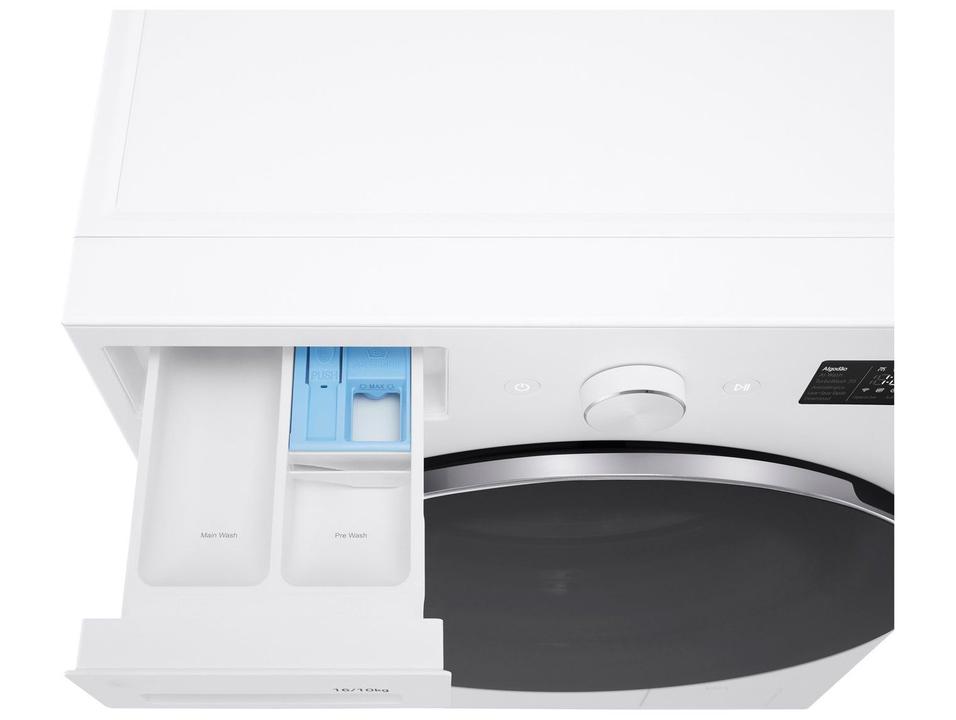 Lava e Seca Smart LG 16kg WD16WNT Inverter Smart Água Fria e Quente Branca - 17