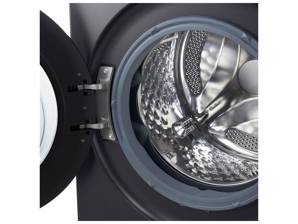 Lava e Seca Smart LG 18kg WD18GNT Motor Inverter Direct Drive Água Fria e Quente Black Inox - 13
