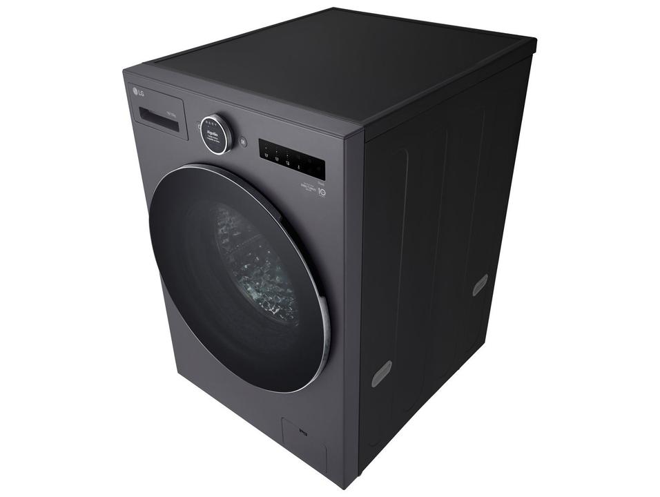 Lava e Seca Smart LG 18kg WD18GNT Motor Inverter Direct Drive Água Fria e Quente Black Inox - 23