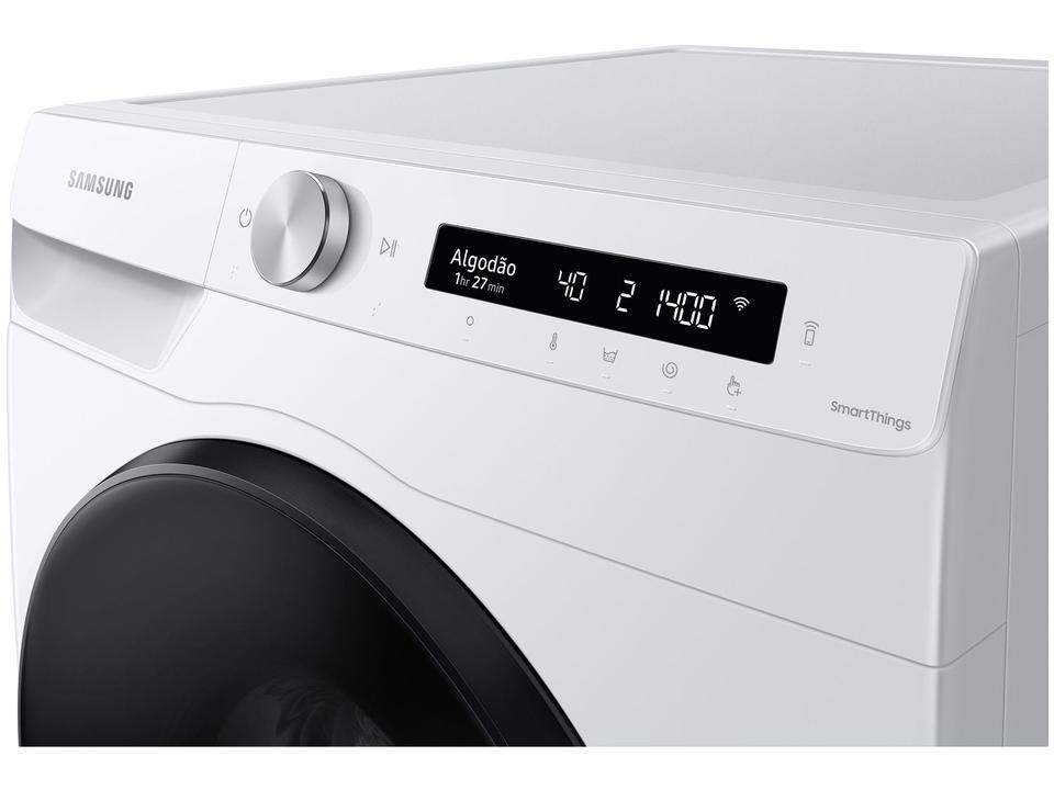 Lava e Seca Smart Samsung WD13T 13kg Digital Inverter 3 em 1 Água Quente e Fria Branca - 11