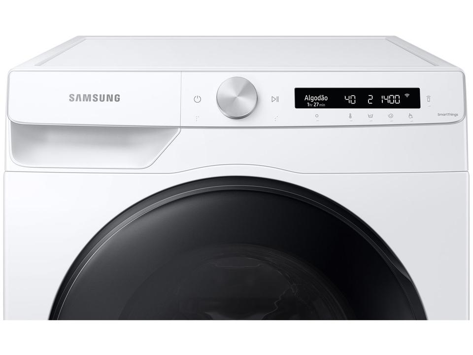 Lava e Seca Smart Samsung WD13T 13kg Digital Inverter 3 em 1 Água Quente e Fria Branca - 12