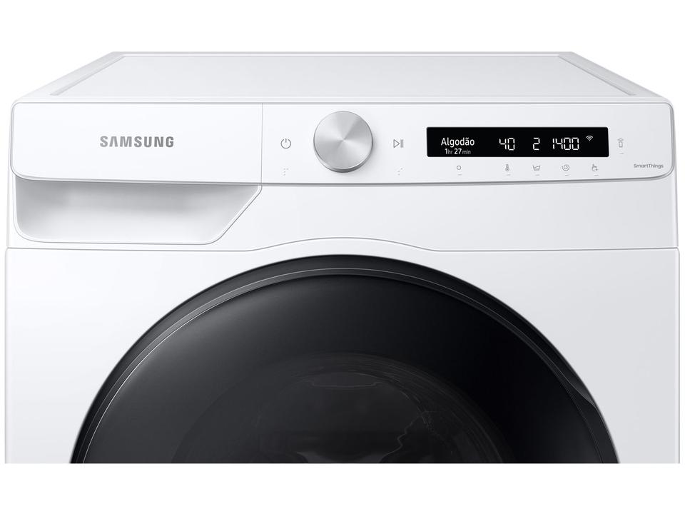 Lava e Seca Smart Samsung WD13T 13kg Digital Inverter 3 em 1 Água Quente e Fria Branca - 110 V - 12